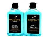 Woody&#39;s For Men Mega Firm Gel For Super Hold 12 oz-2 Pack - £28.69 GBP