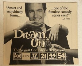 Dream On Tv Guide Vintage Print Ad Brian Benben Tpa11 - £4.86 GBP