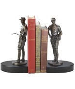 Bookends Equestrian Jockey Weigh-In Traditional Hand Painted OK Casting USA - £242.48 GBP