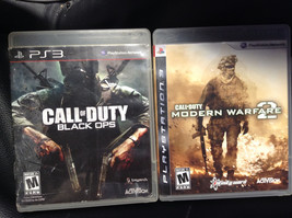 Set Of Cod: Black Ops + Modern Warfare 2/ Nice Condition - £8.69 GBP