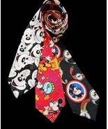 Lot 3 Disney Vintage Mickey Mouse  Balancine The Tie Works Silk Mens Nec... - $52.01 CAD