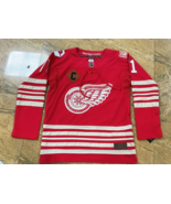 Men's Dylan Larkin #71 RAR Red Detroit Red Wings Centennial 2026 ALL Sti... - $76.00