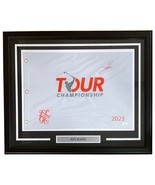 Jon Rahm Signé Encadré 2023 Pga Tour Championnat Golf Drapeau JSA - £305.30 GBP