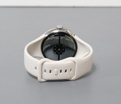 Google Pixel Watch 3 45mm LTE Watch - Polished Silver Porcelain Band image 4