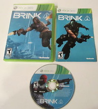 XBOX 360 BRINK Complete Game Manual Case (Microsoft 2011)   - $8.99
