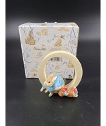 Beatrix Potter Peter Rabbit Letter O Figurine Enesco - $9.46