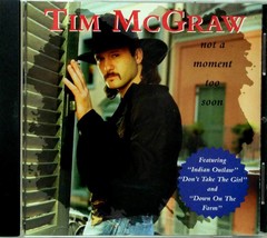 Tim McGraw: Not A Moment Too Soon [CD 1994 on Curb] - £0.89 GBP