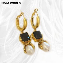 Fashion Jewelry &amp; Accessories Baroque Style Brand Retro Pearl Tassel Pen... - £42.88 GBP