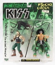 VINTAGE 1998 McFarlane Kiss Psycho Circus Peter Criss Animal Wrangler Figure - £15.76 GBP