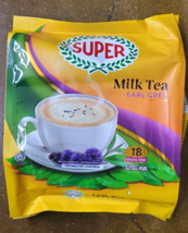 2 Pack Super Milk Tea Earl Grey 25 Sticks Each Bag - £29.24 GBP