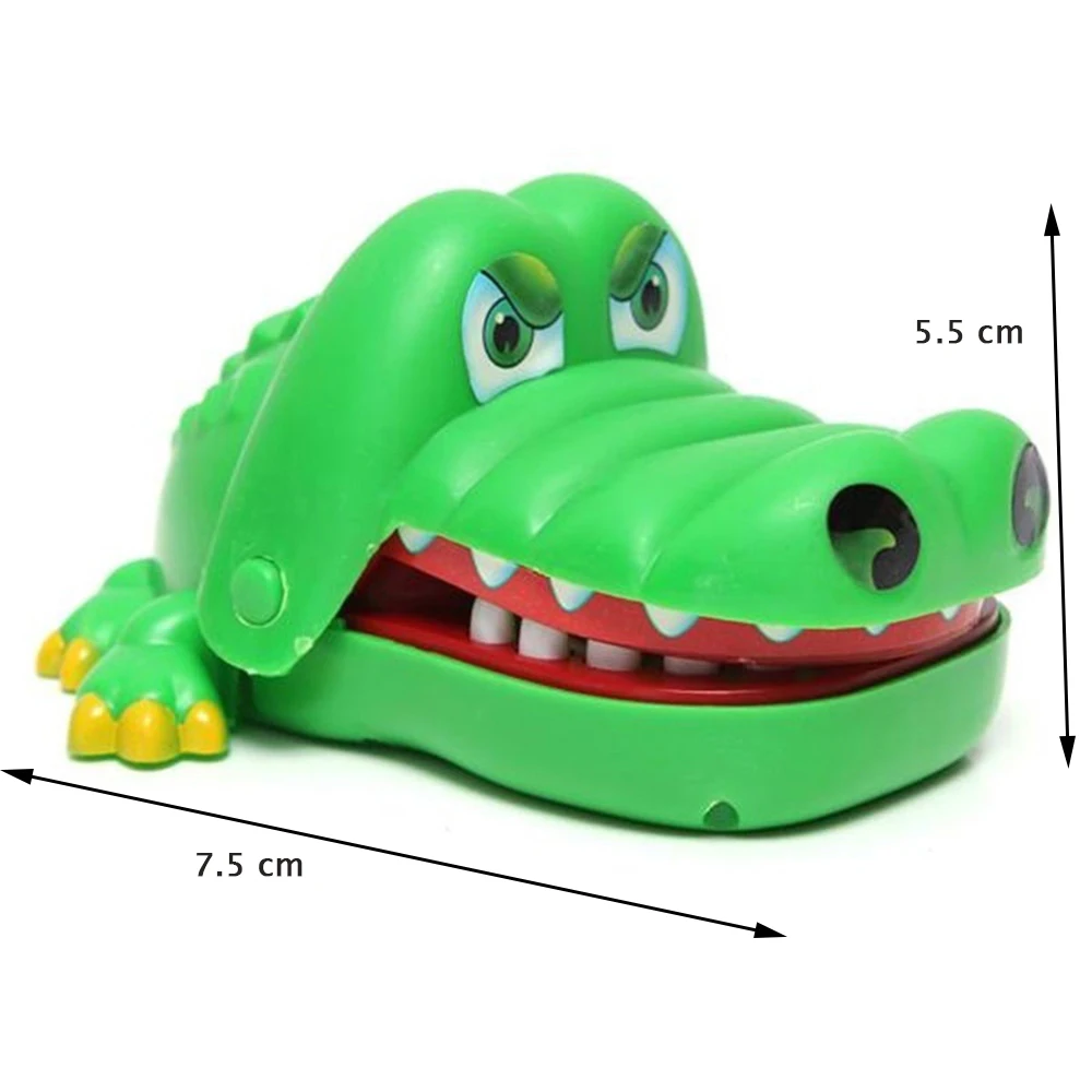 Sporting 2021 Hot Sale New A Small Size Crocodile Mouth Dentist Bite Finger Game - £23.90 GBP