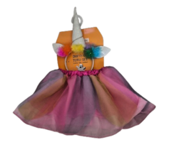 Unicorn Tutu Dress Up Set , Skirt and Headband, For 3 Years and Up - $276.80 MXN