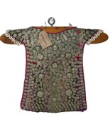Nomadic Turkmen Cherjew Child&#39;s Ceremonial Garment Vest - $335.28 CAD