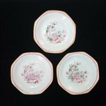 Adams &amp; Sons Calyx Ware Metz 3 Saucers Plates Vintage China - £15.71 GBP