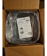 Copper Chef 11&quot; 2 in 1 Stackable Steamer Pan Extender Ring &amp; Tray Cookwa... - $338.71 MXN
