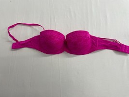 La Senza Women&#39;s Pink Lacey Removeable Strap Strapless Bra Size 32D - $7.92