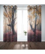 Musesh 52X63 Inch Curtains 2 Panel Cool Window Curtains Blackout Curtain... - $34.64