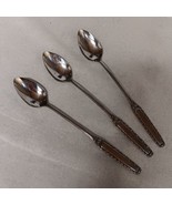Lifetime LCU20 Iced Tea Spoons 3 Stainless Steel 7.5&quot; - £15.71 GBP