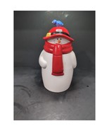 Houston Harvest Ceramic Snowman Cookie Jar, Snowman Container, Christmas... - $24.44 CAD