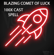 100X FULL COVEN BLAZING COMET OF FAST LUCK AND FORTUNE HIGH MAGICK CASSIA4 image 2