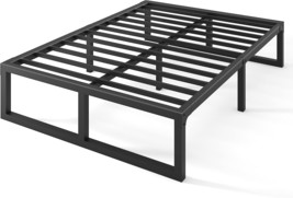 Full Size Bed Frame, 14 Inch Heavy Duty Support 3500 Lbs Metal Platform,... - $100.99