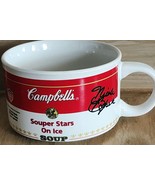 Campbell&#39;s 1998 Souper Stars on Ice Figure Skating Olympics Soup Mugs Vi... - £10.74 GBP