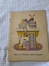Vintage Care of your new Baby by Wyeth Laboratories Copyright 1965 - $9.89