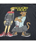 Scooby-Doo &amp; Shaggy Men’s XL Black Graphic T-Shirt Vintage Style Cartoon... - $311.20 MXN