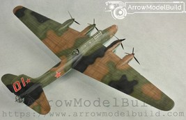 ArrowModelBuild Former Soviet Union pe-8 bomber Built &amp; Painted 1/72 Mod... - $712.99