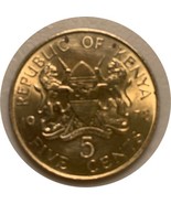 1978 Kenya 5 Cent Nice Coin VF - £2.33 GBP