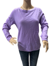 Talbots Purple Soft Long Sleeve 100% Cashmere Pullover Sweater Womens Medium - £19.50 GBP