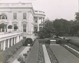 White House South Portico Rose Garden and Colonnade 1921 Photo Print - £6.92 GBP+