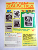 1979 Ad Battlestar Galactica T-Shirts - £6.38 GBP