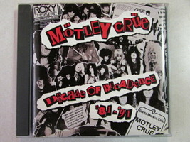 Motley Crue~Decade Of Decadence &#39;81-&#39;91 Cd Vince Neil Autograph 100% Genuine Oop - £31.28 GBP