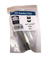 NIPPLE SS 3/4&quot;X4.5&quot; - €18,85 EUR