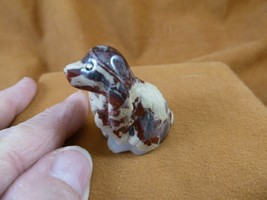 Y-DOG-CS-575 Red tan Rainbow Jasper COCKER SPANIEL dog gemstone stone fi... - $19.99