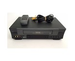 Toshiba w-528 Stereo 4 head VHS VCR Vhs Player with Remote Cables &amp; HDMI... - $166.58