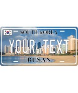 South Korea Busan City License Plate Personalized Car Auto Bike Motorcycle - $10.99+