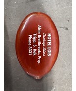 Vintage Rubber Squeeze Coin Holder Change Purse Hotel Lois Tripp South D... - €7,46 EUR