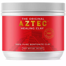 Original Aztec Healing Clay - Pure Bentonite Powder - Natural Face Mask - 16 oz - £13.17 GBP