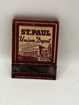 Rare Vintage Matchbook St Paul Minnesota Union Depot - $14.90