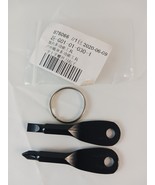 2pc Portable Screwdriver Key Ring Mini Screwdriver Key Chain Tool Flat &amp;... - $4.88 CAD