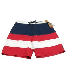 Vans Era USA Striped Boardshort Swim Trunks Mens Size 38 NEW VN0A27YHJCG - $24.95