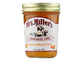Mrs. Miller's Homemade Apricot-Peach Jam, 2-Pack 9 oz. Jars - $23.71