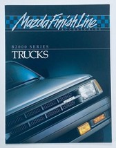1986 Mazda B2000 Series Dealer Showroom Sales Brochure Guide Catalog - £7.55 GBP