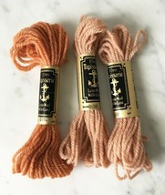 Anchor Tapisserie 100% Wool Tapestry Yarn -  Full & Partial 3 Skeins #0914 #0498 - $4.27