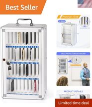 Classroom and Office 36-Cell Phone Organizer with Key Lock &amp; Waterproof ... - $107.55
