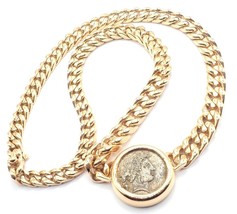 Authenticity Guarantee 
Rare! Bvlgari Bulgari 18k Yellow Gold Antique Coin Mo... - £43,249.58 GBP