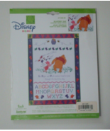 Janlynn Disney Winnie Pooh Piglet Blustery Day Counted Cross Stitch - $17.83 CAD