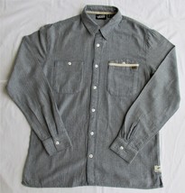 VANS Men&#39;s Cotton Herringbone Shirt Size Small - £18.22 GBP